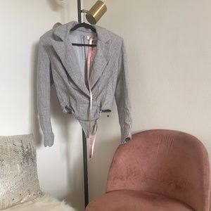 House of CB Blazer bodysuit